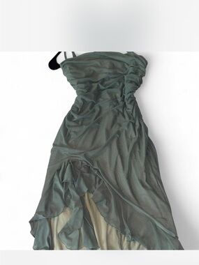 Evening Dress in Seafoam Green